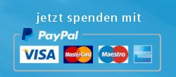 Jetzt spenden mit PayPal